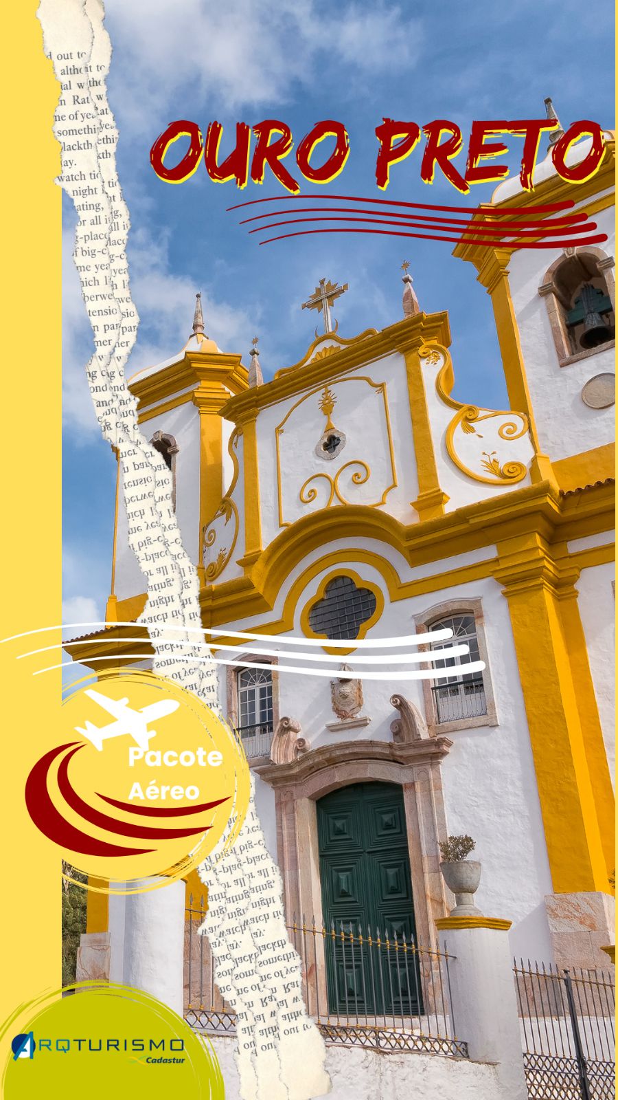 Feriado em Ouro Preto – MG com Bloqueio Aéreo Exclusivo